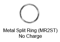 Silver Metal Split-Ring