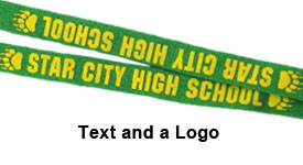 Lanyards w/ Text and Logo